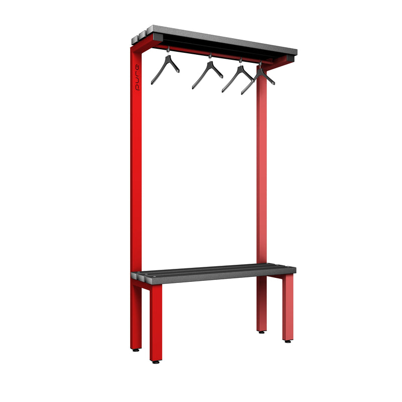 Pure CLOAKROOM Single Sided Hanging Bench