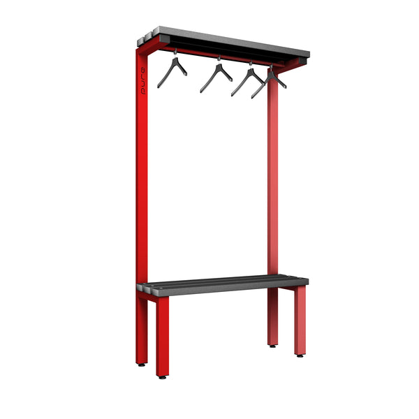 Pure CLOAKROOM Single Sided Hanging Bench